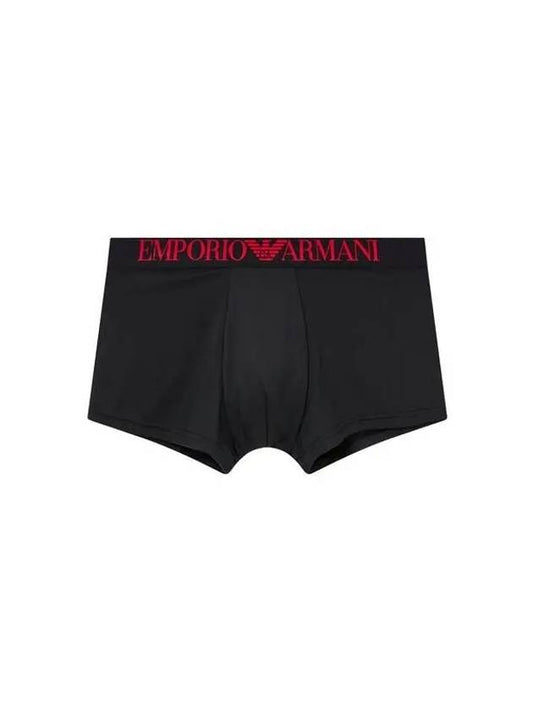 UNDERWEAR Men s Big Logo Band Micro Draw Black - EMPORIO ARMANI - BALAAN 1