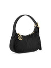 Mini Moon Monogram Empreinte Leather Shoulder Bag Black - LOUIS VUITTON - BALAAN 3