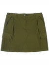 Midi Skirt FD52JU196 9DD 50 GREEN - KENZO - BALAAN.