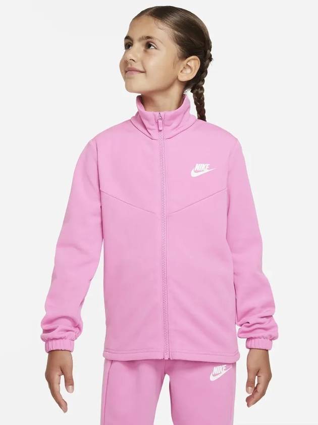 Kids Sportswear Futura Tracksuit Pink - NIKE - BALAAN 2