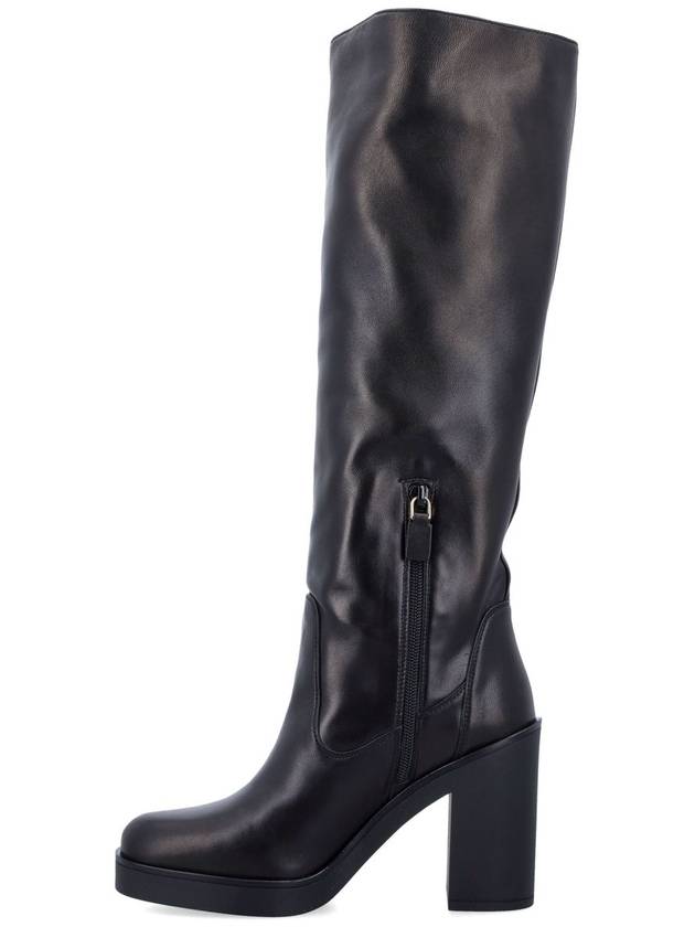 Bethenny 80 leather long boots black - STUART WEITZMAN - BALAAN 4