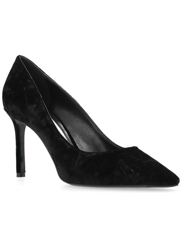 Jimmy Choo Velvet Stilettos ‘Romy’, Women's, Black - JIMMY CHOO - BALAAN 4