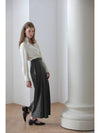 Caisienne Pleated Wide Pants Dark Khaki - CAHIERS - BALAAN 5