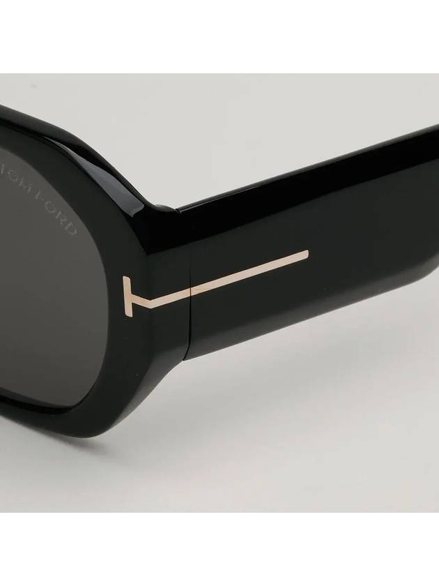 Sunglasses TF917 01A VERONIQUE 02 Horn rimmed black square - TOM FORD - BALAAN 5
