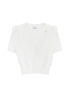 Shoulder point short sleeve t shirt white - ILROZE - BALAAN 1