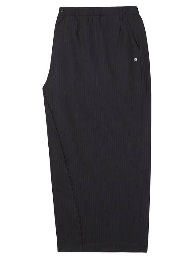 Asymmetric Maxi H Line Skirt Stripe Black - ULKIN - BALAAN 4