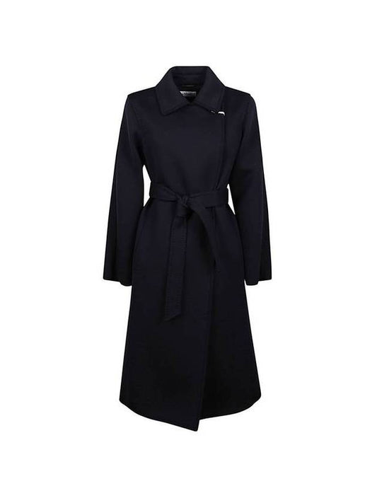 Manuela 1 Virgin Wool Single Coat Ultramarine - MAX MARA - BALAAN 1