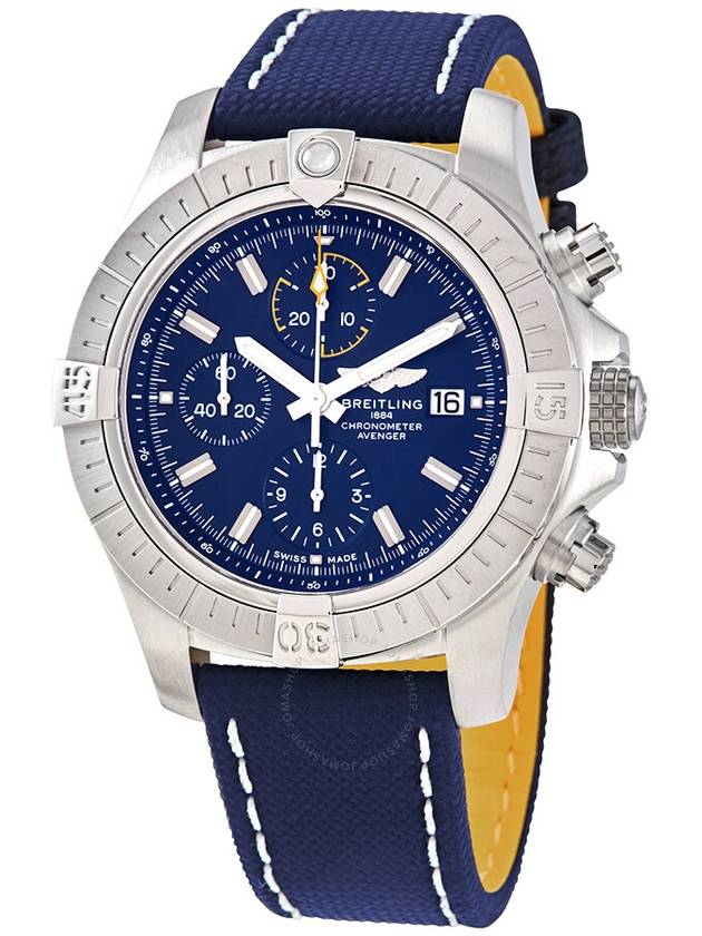 Breitling Avenger Chronograph Automatic Blue Dial Men's Watch A13317101C1X1 - BREITLING - BALAAN 1