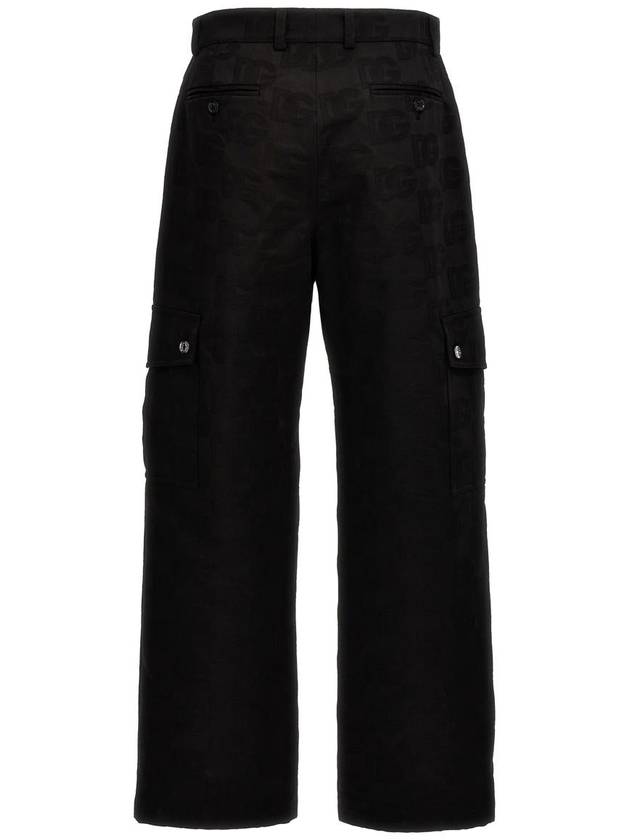 Monogram Jacquard Pants GWVPXTFJ6BR - DOLCE&GABBANA - BALAAN 3