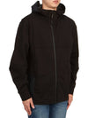 Men's Metropolis Series Hooded Jacket Black - CP COMPANY - BALAAN 5