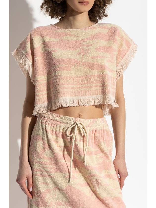 Zimmermann Top From The Resort Swim 2025 Collection, Women's, Pink - ZIMMERMANN - BALAAN 3