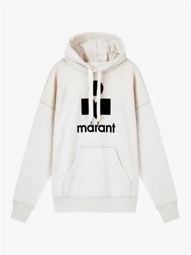 Mansell Logo Over Hoodie Ecru SW0001FA A1M07E 23EC - ISABEL MARANT - BALAAN 3