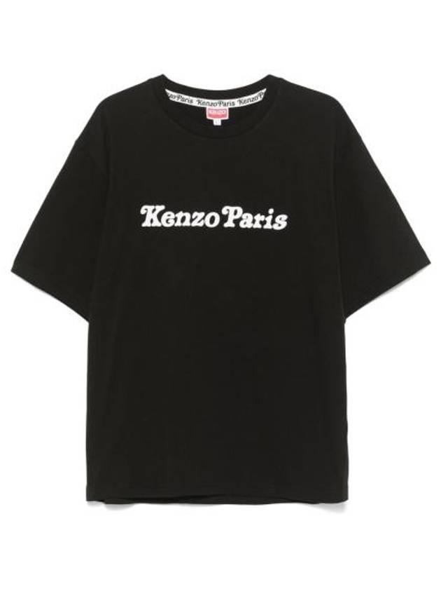 Verdy Market Logo Oversized Cotton Short Sleeve T-Shirt Black - KENZO - BALAAN 1