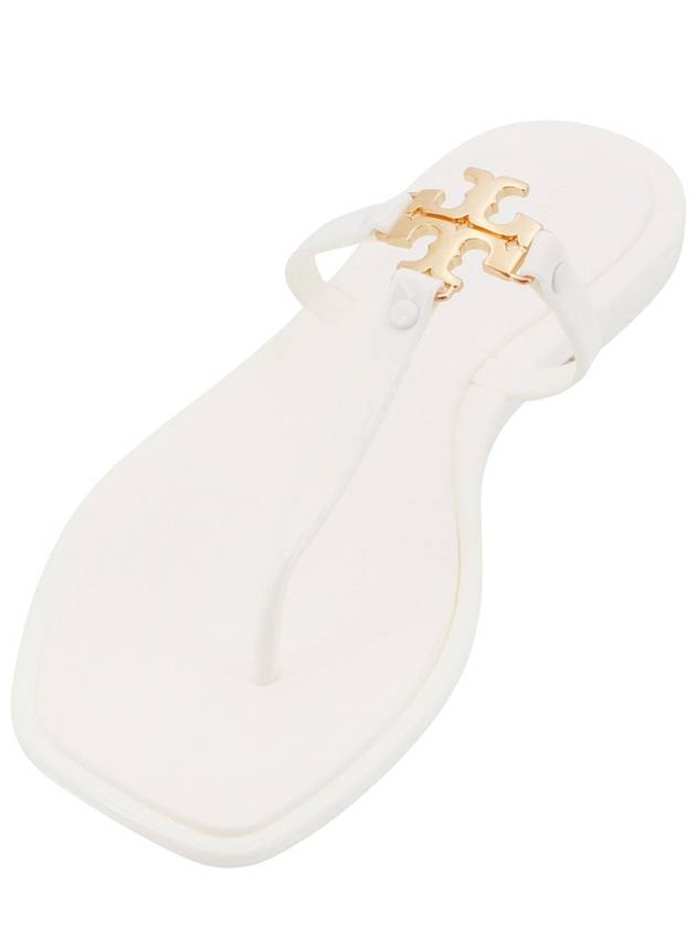 Miller Mini Flat Thong Flip Flop Ivory - TORY BURCH - BALAAN 5