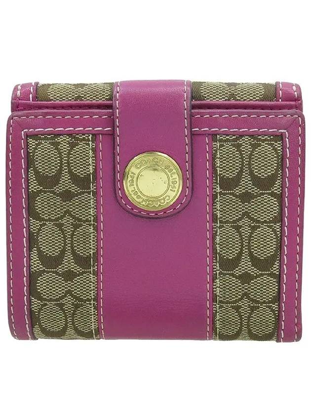 signature half wallet - COACH - BALAAN 1