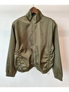 Satin Jacket HF2112 Khaki WOMENS - ADIDAS - BALAAN 7