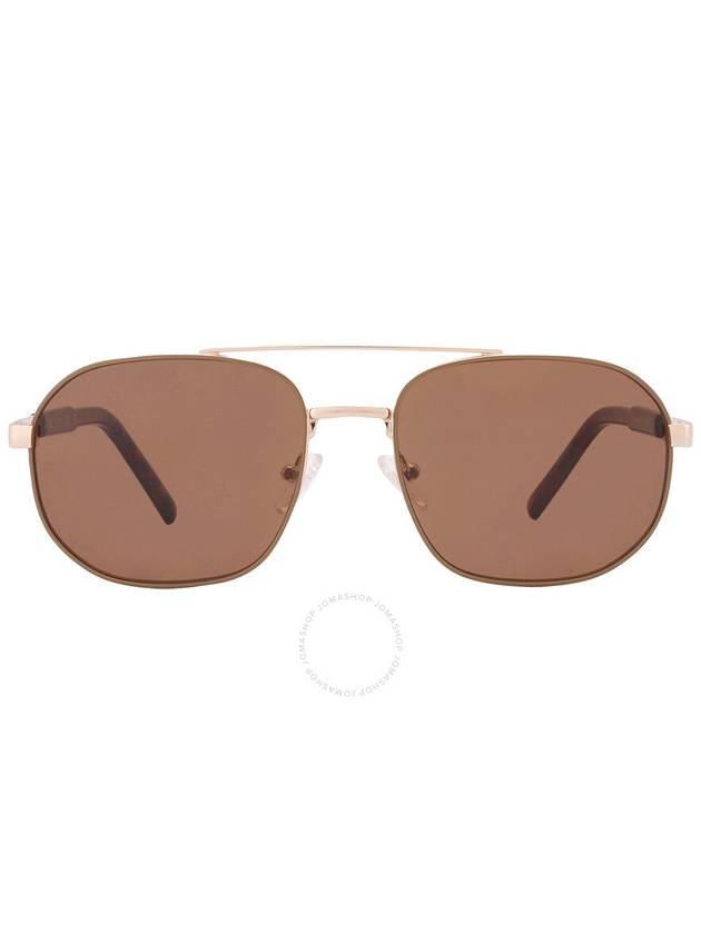 Guess Factory Brown Navigator Men's Sunglasses GF0250 32E 57 - GUESS - BALAAN 1