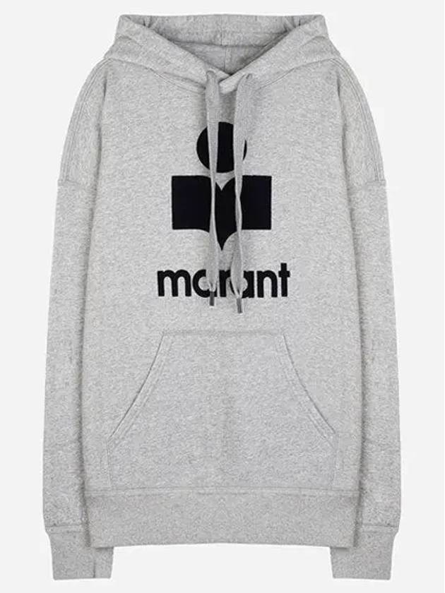 24SS SW0001FA B1M12E GYMD Mansell Hooded Sweatshirt Gray　 986963 - ISABEL MARANT - BALAAN 1