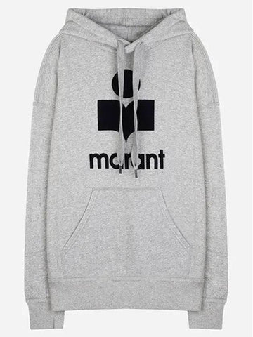 24SS SW0001FA B1M12E GYMD Mansell Hooded Sweatshirt Gray　 986963 - ISABEL MARANT - BALAAN 1