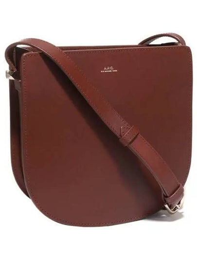 Geneve Smooth Leather New Shoulder Bag Brown - A.P.C. - BALAAN 2