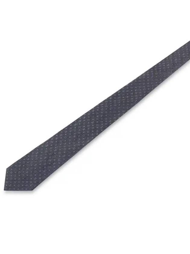 Monogram Classic Tie Grey - LOUIS VUITTON - BALAAN 3