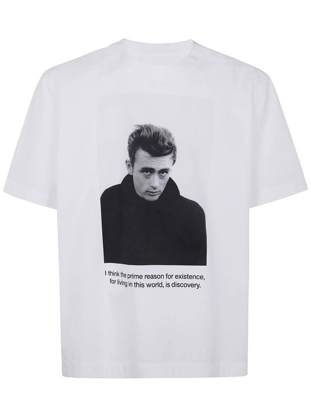 Sacai James Dean Cotton Popelin T-Shirt Clothing - SACAI - BALAAN 1