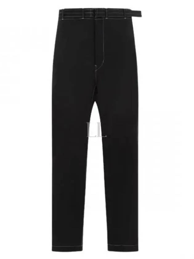 Training Jogger Straight Pants Black - LEMAIRE - BALAAN 2