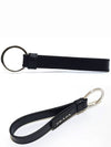 Vitello Logo Key Holder Black - PRADA - BALAAN 3