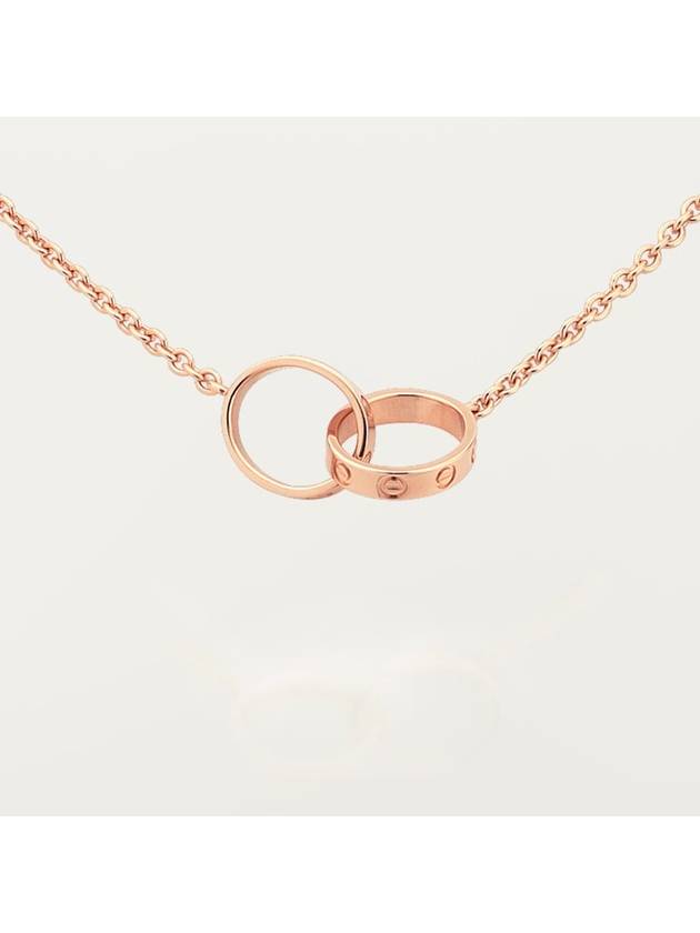 Love Necklace Rose Gold - CARTIER - BALAAN 4