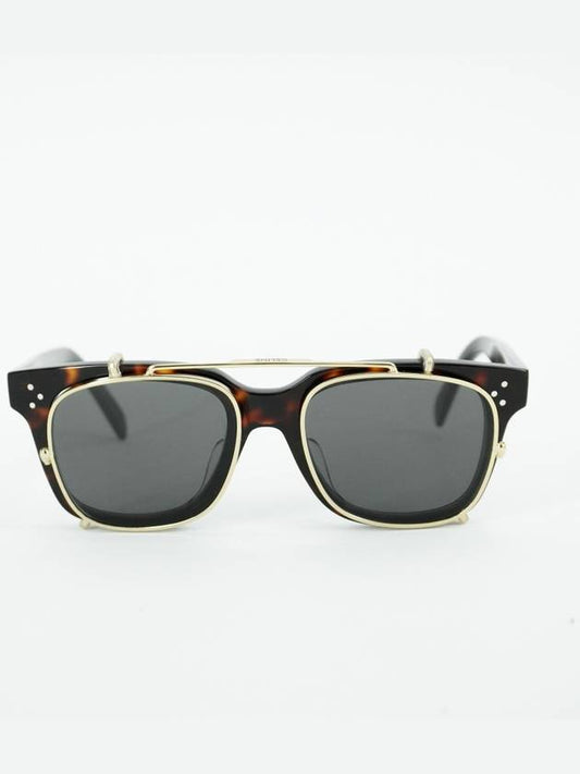 Sunglasses Metal Frame Brown 4S268CPMB - CELINE - BALAAN 1