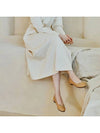 FL5022 Rosebud Round Toe 1cm Flat Deep Beige - FLORIDA STUDIO - BALAAN 6