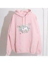 Overfit Unicorn Print Hoodie Pink - VETEMENTS - BALAAN 1