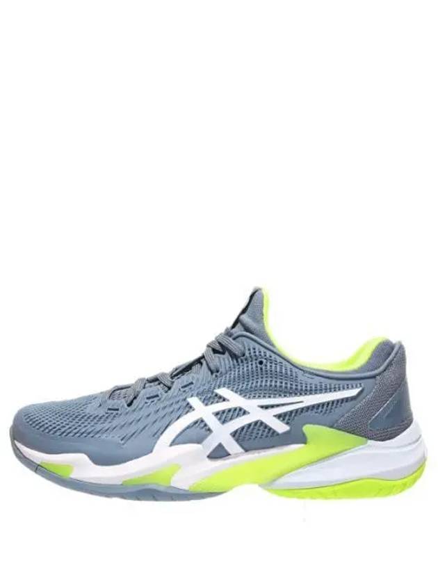 Court FF 3 Low Top Sneakers White Steel Blue - ASICS - BALAAN 2