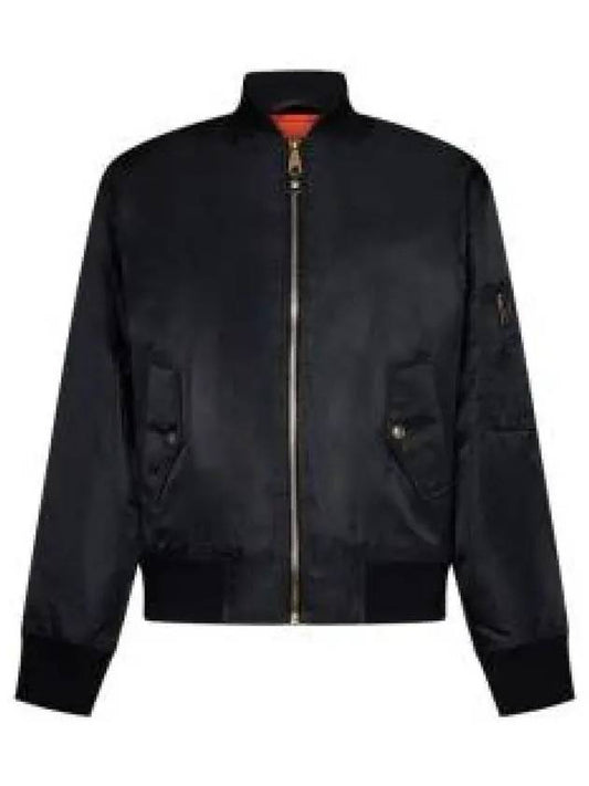 V Emblem Chain Bomber Jacket 75GASD07 CQD20 899 995235 - VERSACE - BALAAN 1