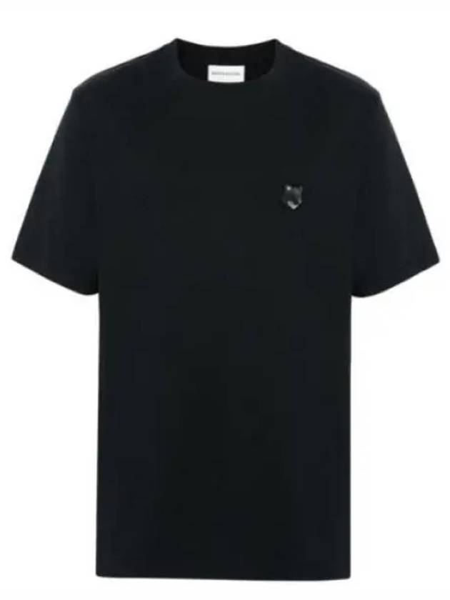 Bold Fox Head Patch Comfort Short Sleeve T-Shirt Black - MAISON KITSUNE - BALAAN 2