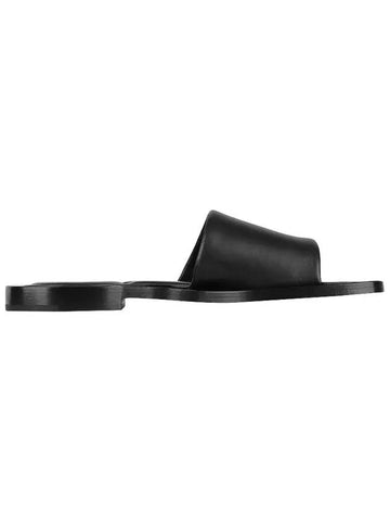 Women's Void Leather Slippers Black - BALENCIAGA - BALAAN 1