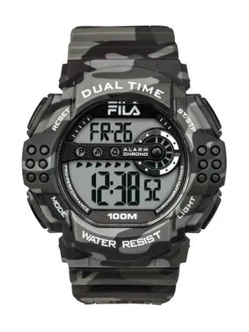 Wrist Watch Rubber Men's Electronic Digital 38 171 002 - FILA - BALAAN 1