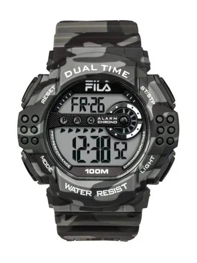 Wrist Watch Rubber Men's Electronic Digital 38 171 002 - FILA - BALAAN 2