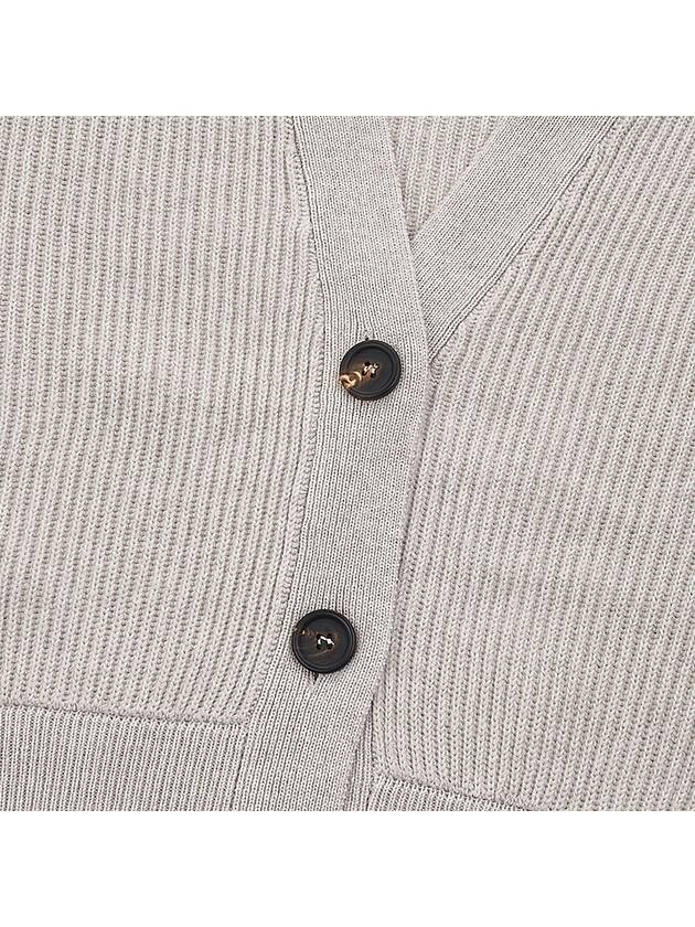 Women's Cashmere Cardigan Beige - BRUNELLO CUCINELLI - BALAAN 8