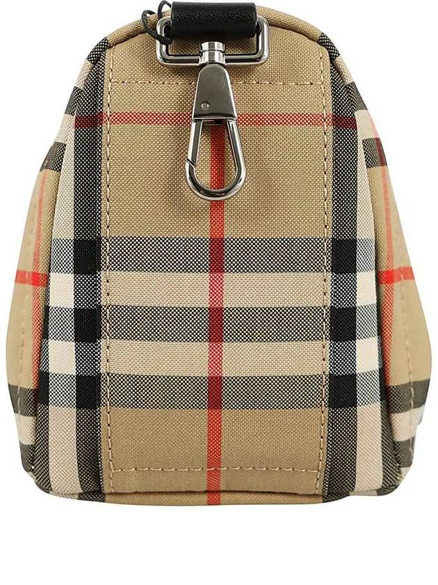 Vintage Check Backpack Charm Beige - BURBERRY - BALAAN.