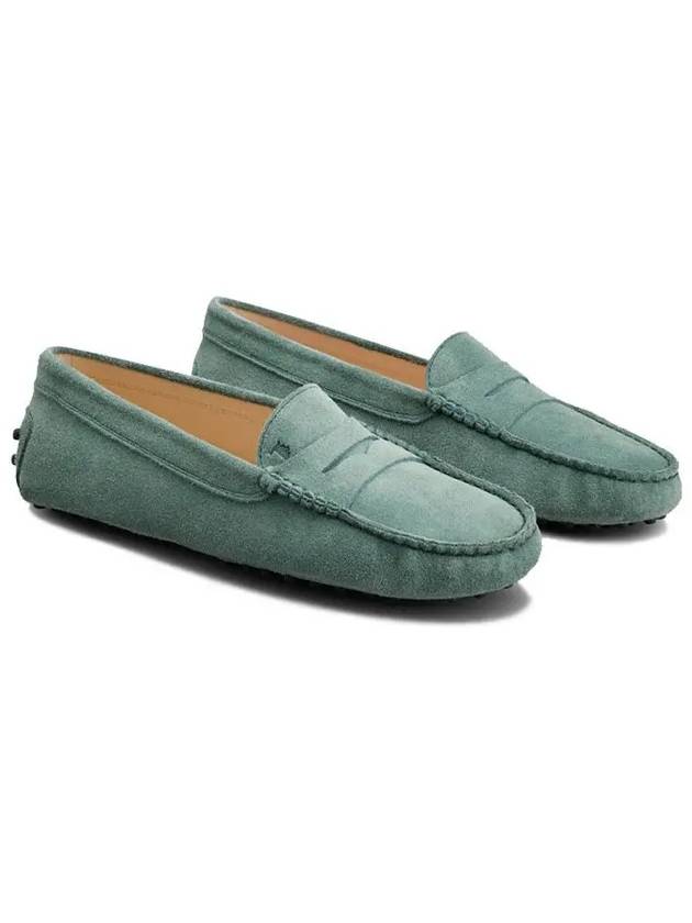 Gommino Suede Driving Shoes Green - TOD'S - BALAAN 3