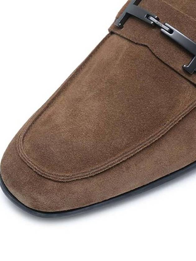 Men's Suede Loafers Brown - TOD'S - BALAAN 6