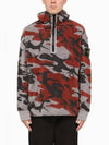 Heritage Camo Fleece Hoodie Camo Red - STONE ISLAND - BALAAN 2