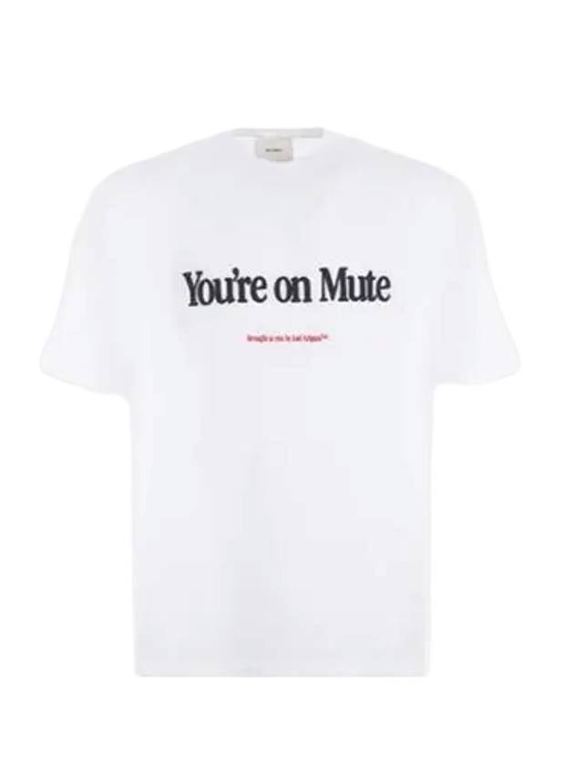 Mute Short Sleeve T-Shirt White - AXEL ARIGATO - BALAAN 1