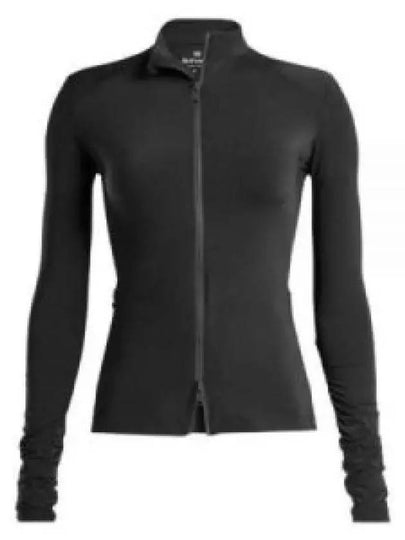 Women's Featherweight Silky Tech Nylon Full Zip Jacket Black - G/FORE - BALAAN 2