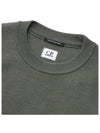 Merino wool crewneck knitwear khaki 665 11CMKN123A 005292A - CP COMPANY - BALAAN 3