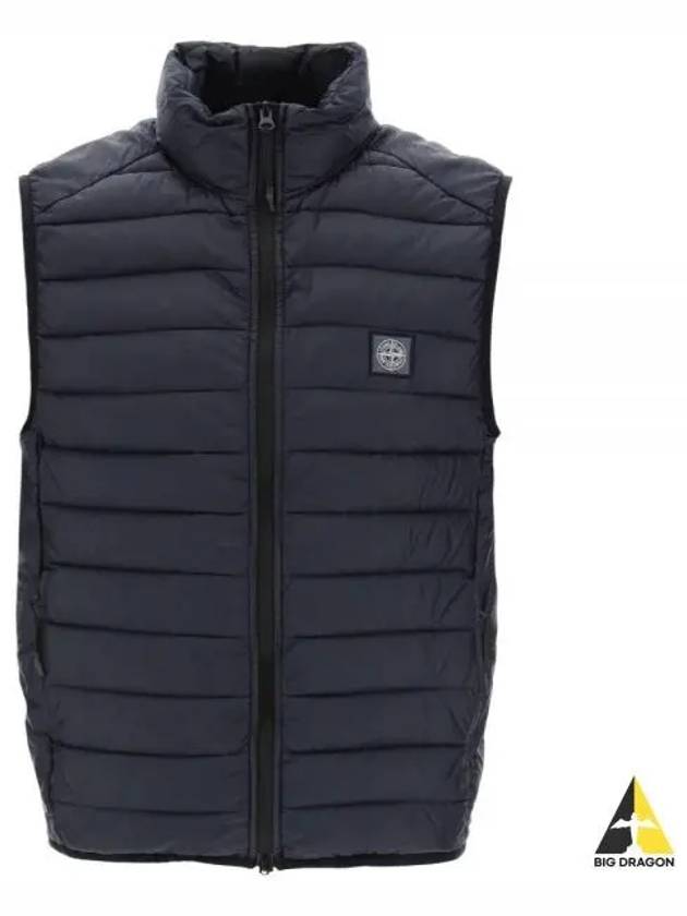 Chamber R Nylon Down Vest Navy - STONE ISLAND - BALAAN 2