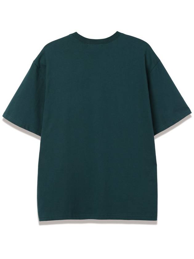 CHI CHI Overfit Short Sleeve TShirt VNDTS243 Green - VANN WORKS - BALAAN 3