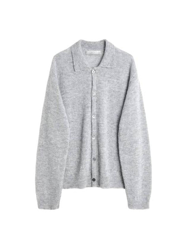 Evening Polo Cardigan Dust Melange - OUR LEGACY - BALAAN 1