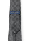 Damier Classic Tie Black - LOUIS VUITTON - BALAAN 4